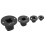 4pcs Low Profile Impact Socket Adapter Set, Drive Ratchet Adapter Set, Impact Adapter Set for Tight Spaces 1