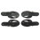 4Pcs Car Door Handle Inner Door Handle Electroplating Door Handle for  330 3