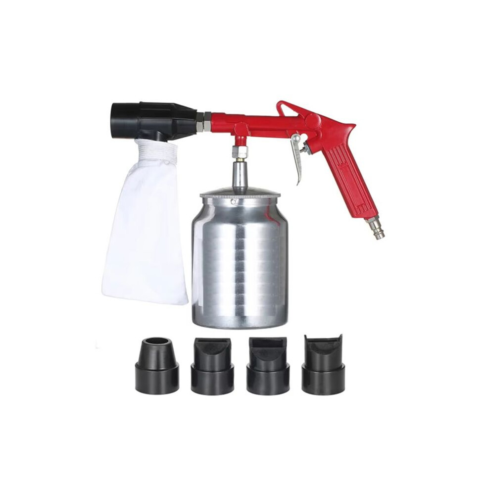 Handheld Pneumatic Sandblaster Sandblasting Spraygun With Nozzles Anti-Rust Sand Blasting Power Tools Sandblastinggun 6034148754864