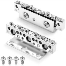 2 Pack Ground Bar Kit Ground Bus Bar 11 Terminal, No 14-6 Small, 14-1/0 Large Opening