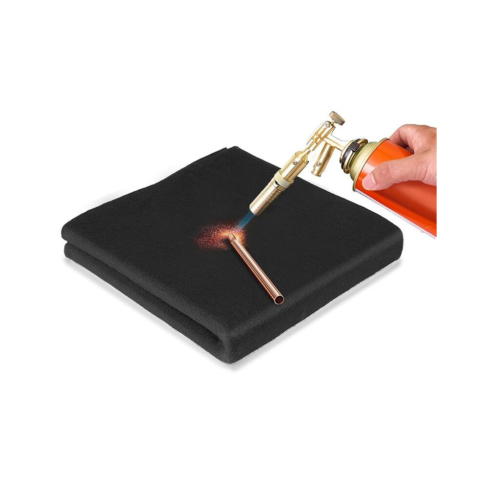 Heat Resistant Soldering Mat 12X12 Inch, 10Mm Thick Fireproof Welding Blanket, For Hvac, Plumbing, Welding, 1 Pack 4713211463798