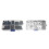 250Pcs Terminal Housing Header Wire Connector with 66Pcs DIP IC Sockets Adaptor Solder Type Socket Kit 1