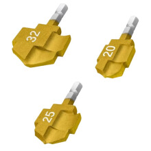 20/25/32mm PPR Lifting Drill Bit 1/4inch Water Pipe Stepped Expansion Drill Titanium Plating Puncher Bit Hex