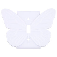 Wall Plates for Electrical Outlet Decorative Single Toggle Wall Plate Butterfly Women Light Button Cover Plates for Home