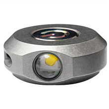 Titanium Alloy Flashlight Light Rechargeable Bright Portable with Magnet Lighting Outdoor Camping