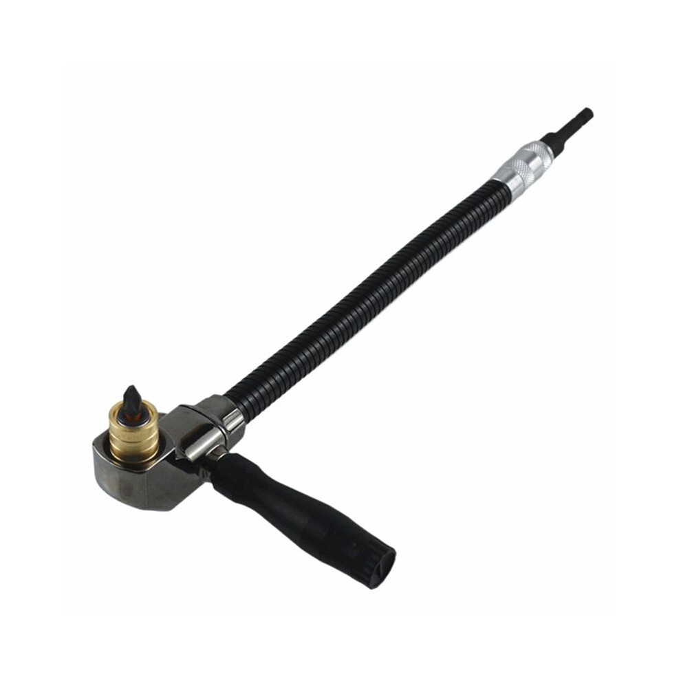 Right Angle Flex Shaft Drill Extension Attachment 90Degree Adjustable Flexible Bits Screwdriver Adapter Woodworking Tool 4713933445751