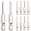 Magnetic Hex Wrench Drill Bits  End Hex Screwdriver Bits Set 100mm Long  Driver Bit 1/4 Inch Hex-Shank 1