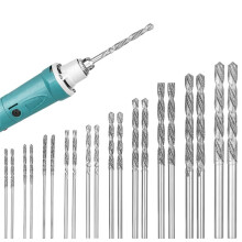 20 Pcs Diamond Drill Bits Set, Diamond Drill Bits for Stone, Twist Tip Drill Bit Heavy Drill Bit Set for Glass Jewelry