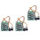 3X BLDC Three Phase Brushless Sensorless Motor Controller BL01 15A Violent Fan Modulation DC5V6V9V12V36V 1