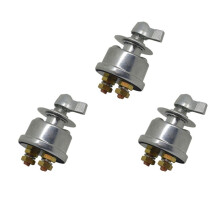 3X 12-24 V Master Battery Disconnect , Battery Power Cut Isolator Killer for Car, Vehicle, RV and Boat ( /Off)