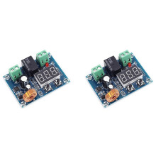 2 Peça de Módulo de Proteção de Tensão 12V-36V, Módulo de Proteção Contra Descarga, Desconexão de Baixa PotêNcia