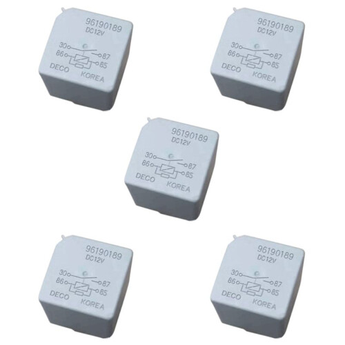 5X Automotive Relay for  Optra /  Aveo 96190189 Car Relay