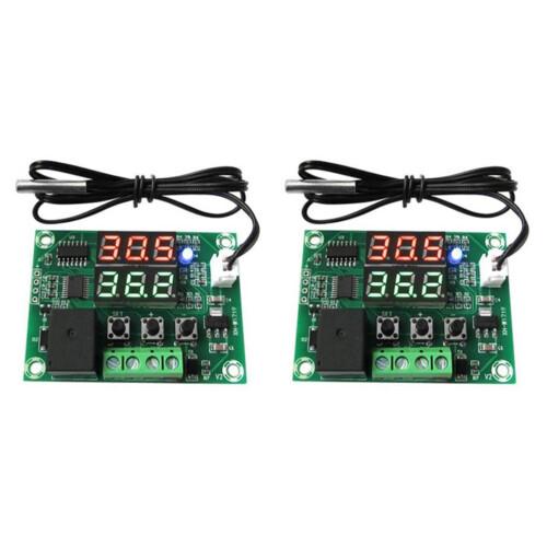 2X DC12V XH-W1219 High Quality NTC Sensor  Regulator Sensor Module Temperature Controller Thermostat
