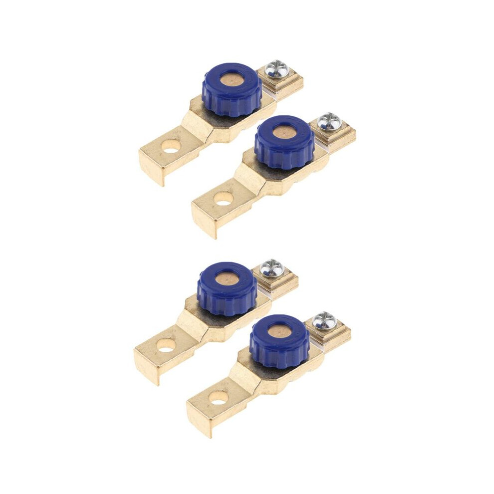 4 Pcs Motorcycle Motor Battery Cutoff Disconnect Leakage Protection Zinc Alloy Power 6031805628322