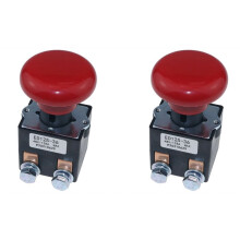 2X ED125-36 48V 125A Interruptor de Parada de Desconexión de Emergencia para Joe EZ30 E30 D40 EZ40 111551000800 Apilador de Montacargas Eléctrico