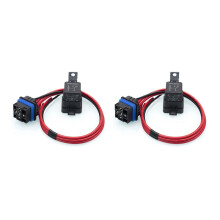 2X Relé Automotriz Resistente Al Agua de 60/80 Amperios Y 12 Voltios con Coleta de 5 Pines Relés de 12 AWG Resistentes para Barcos Automóviles