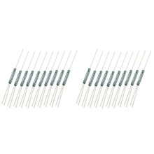 20Pcs N/O N/C SPDT Reed Magnetic Switches Replacement 2.5X14MM RI-90