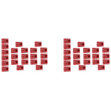 200PZ TTP223 Modulo Interruttore Un Chiave Un Sfioramento Pulsante Un Sfioramento Tipo di Condensatore Sensore Interruttore Un Sfioramento