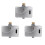 3X Automatic Electric Urinal Flush Valve Sensor&Manual 2 Function Exposed Wall Mount DC6V Urine Flushing 1