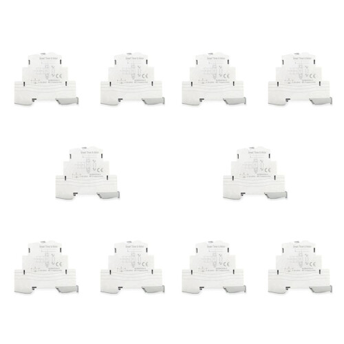 10X ATMS 1602Z   16A Din Rail 1P Remote Control Timing   Wireless  220V Timing