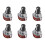 6X Electronic Machine 4P3T 4Pole 3 Position 2 Deck 16 Pin Rotary 1