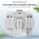 Dual Power Automatic Transfer  2P63A  Gear  Cb Class Ats Home Single Phase 220V 2
