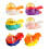 Cats Feeder Teasing Toy Training with Kibble Dispenser-Purple 2