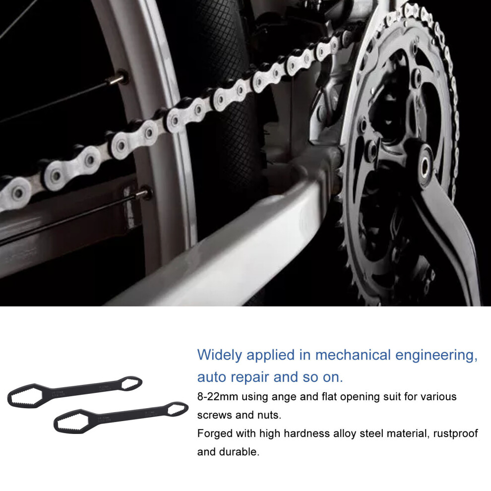 Mechanic Wrench Set 8-22mm 2Pcs