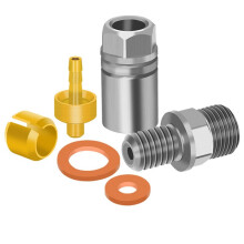 Universal Hope Oil Hose Connector Set Oil Needle Olive Heads Five-Wire Caliper for Hope TECH3 V4 E4 X2 Brake Handle End