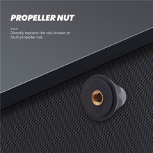 New Propeller Prop Nut Fit for  Outboard 4HP 5HP Motor 647-45616-01