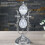 Sanduhr-Timer 15 Min, 22  8,5 cm, helles Zinn 4