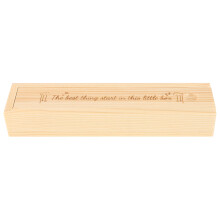 5Stk Beige Holz Aufbewahrungskasten Schwangerschaftstest Mit Deckel