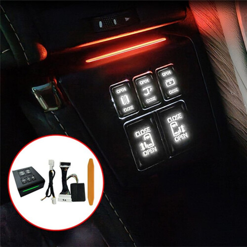 For  Alphard Vellfire 40 Series RHD Center Door Button Low to High  Button Upgrade 1