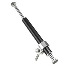 330MM Uniwersalny Aluminiowy Amortyzator Skrętu Motocykla Stabilizator 6-Drożny Stabilizator Liniowy Kontrola Bezpieczeństwa