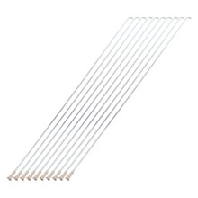 36Stk Fahrrad Speichen 14G Stahl J-Bend Silber Für Und Gelände
