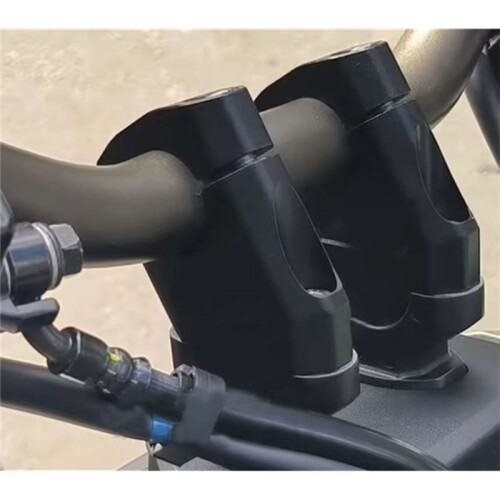 1 Pair Motorcycle Universal Handlebar Riser Bar Mount Handle Clamp Universal 22mm for 2