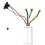 Controller Display Assembly for HX for X6 Electric Scooters Robust 36 Volt Meter Replacement Kit 6
