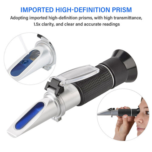 Temperature Compensated Refractometer Ensuring Consistent 2
