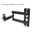 Projector Wall Bracket 20-40cm Adjustable Foldable & Universal 1/4 Interface 2