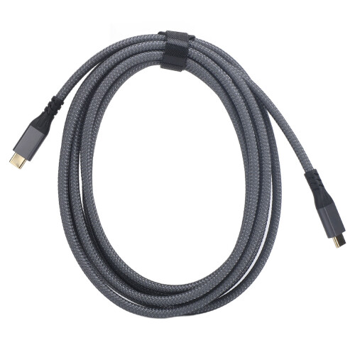 USB C zu USB C Kabel 240W 3m/9.8ft Metall 20Gbps 1