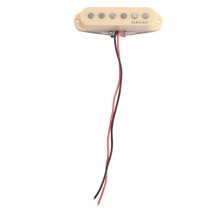 Alnicov 3 Szt. Pickup Gitarowy z Pojedynczą Cewką Humbucker Przetworniki Szyi śRodkowy Mostek Zestaw do AkcesorióW Gitarowych ST Beige