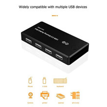 3D Printer Parts & Accessories USB 2.0 Peripheral Sharing Selector Sharing 4 USB Devices for Keyboard Printer