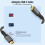 USB C zu USB C Kabel 240W 3m/9.8ft Metall 20Gbps 12
