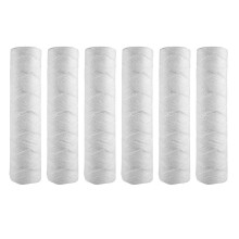 10 Mikrometer String Wunde Sediment Wasser Filter Patrone, 6 Pack, Ganz Haus Sediment Filtration, Universal
