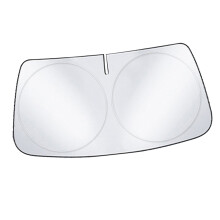 Ti Silver 150x80 cm Pare-soleil pour pare-brise avant