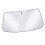 Car Sun Shade Windshield UV Proof 150x80cm Foldable Ti Silver 1