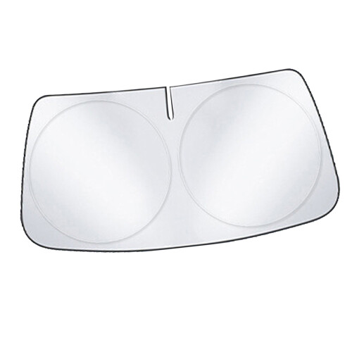Car Sun Shade Windshield UV Proof 150x80cm Foldable Ti Silver