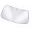Car Sun Shade Windshield UV Proof 150x80cm Foldable Ti Silver 12