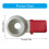 Electric Drill Dust Collector Cover Efficient for Any-red white 2