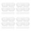 48Pcs Transparent Wall Mounted Glasses Organizer No Drill Installation 8